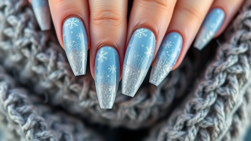 Acrylic Winter Nails- Durable and Chic