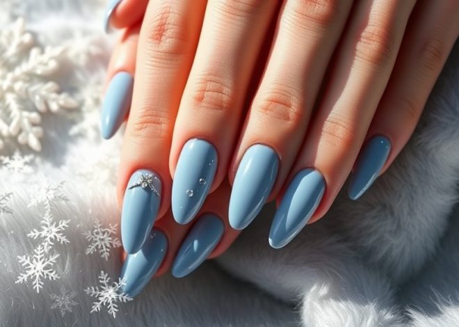 Almond Nails- Sleek Winter Styles