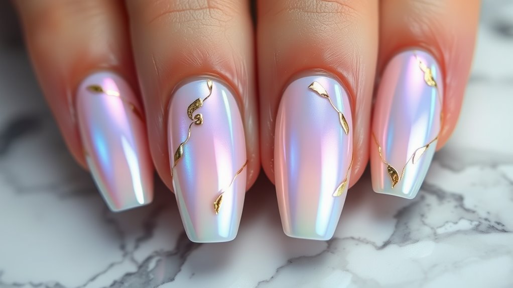 Aura Nails That Radiate Elegance