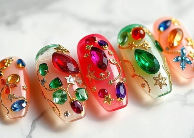 Best Seasonal Nail Gems and Jewels for Eye-Catching Looks