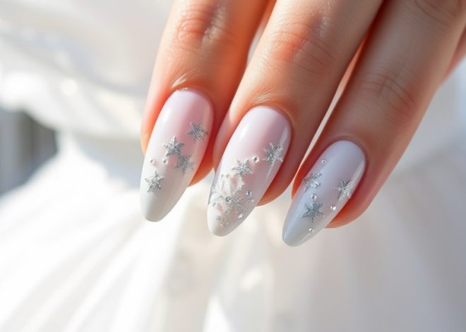 Bridal Wedding Nails- Perfect Styles for Winter Brides