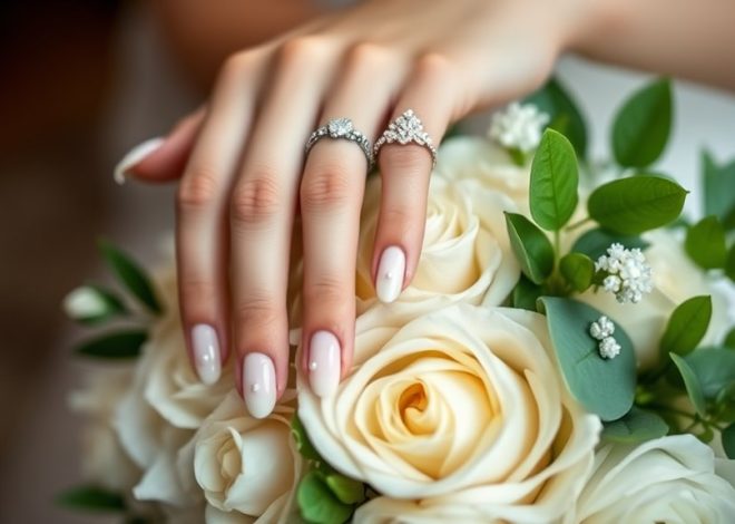 Bridal Wedding Nails- Perfect for Your Big Day