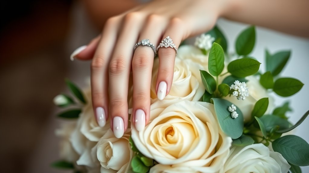 Bridal Wedding Nails- Perfect for Your Big Day