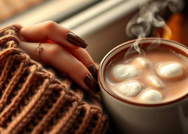 Chocolate Brown Nails- Warm & Cozy Trends