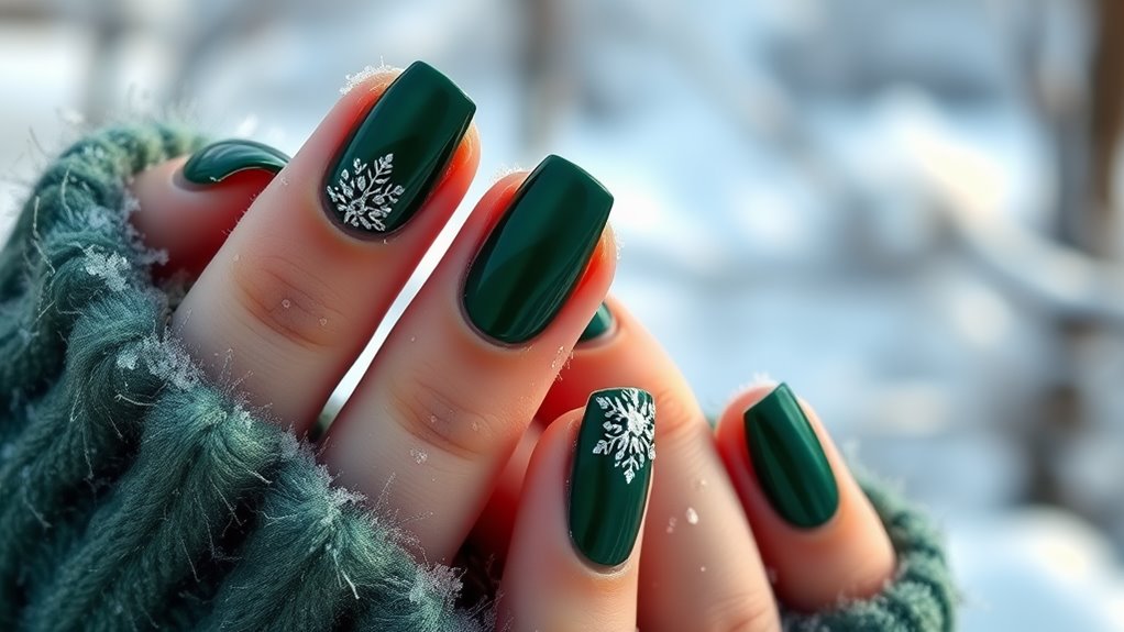 Coffin Nails- Sleek and Stylish for Winter