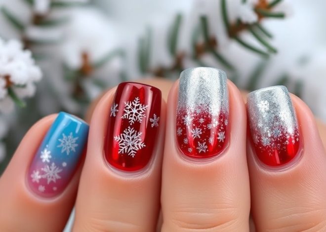 December Nails- Trendy Winter Designs