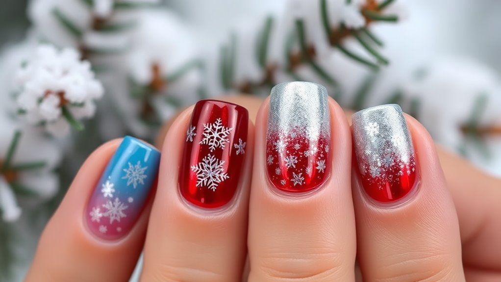 December Nails- Trendy Winter Designs