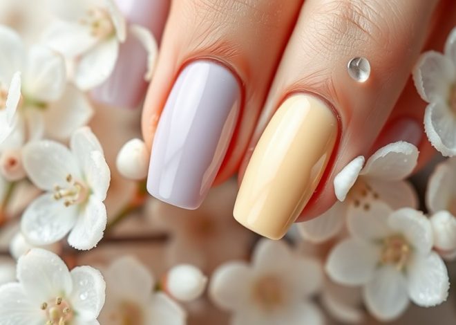 Easter Pastel Nails- Spring Hints in Winter