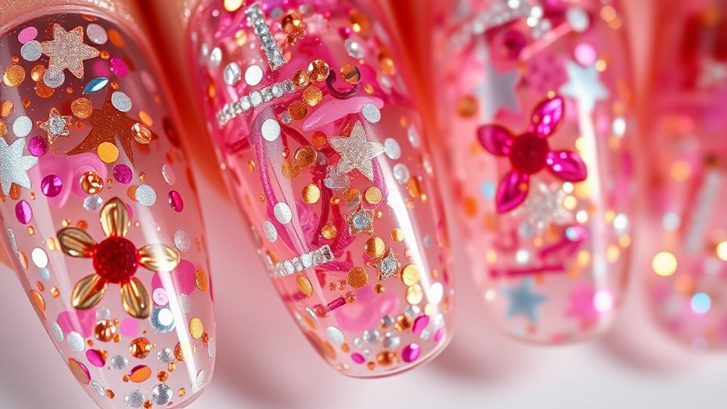 Encapsulated Nails- Glitter & Glam