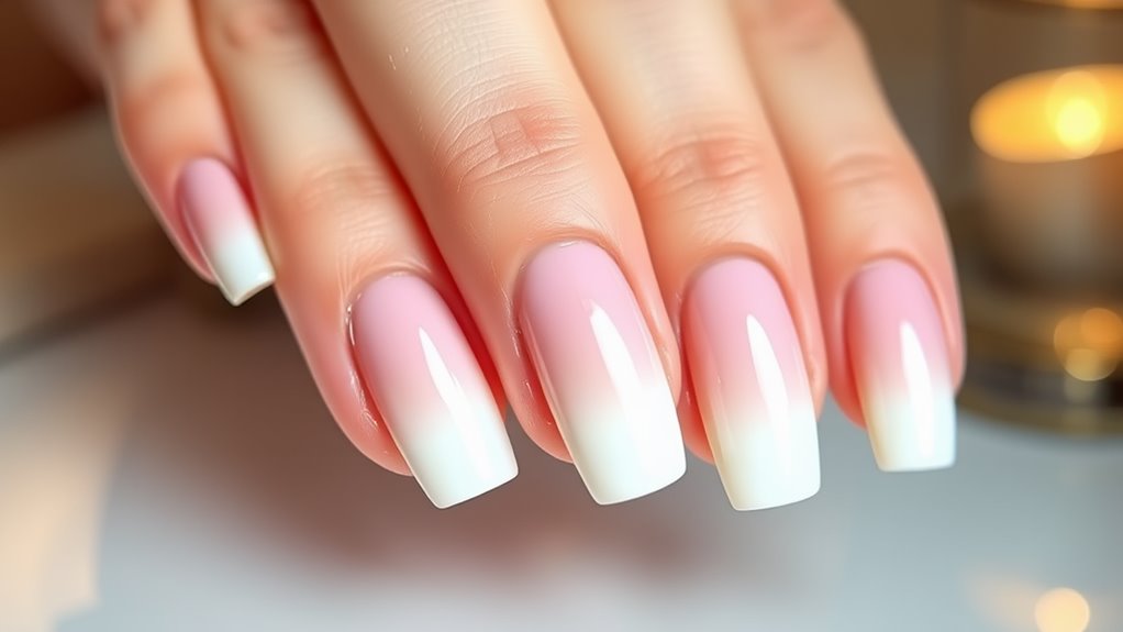 French Ombre Nails- A Modern Twist