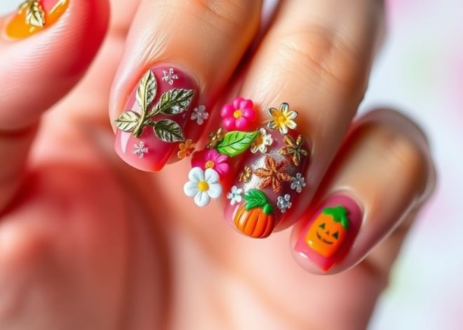 Fun Seasonal Nail Charms to Personalize Your Manicure