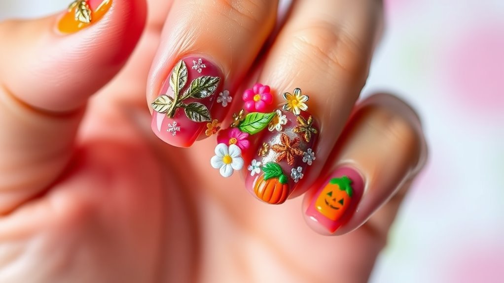 Fun Seasonal Nail Charms to Personalize Your Manicure