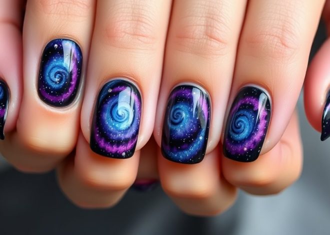 Galaxy Nails- Out-of-this-World Art