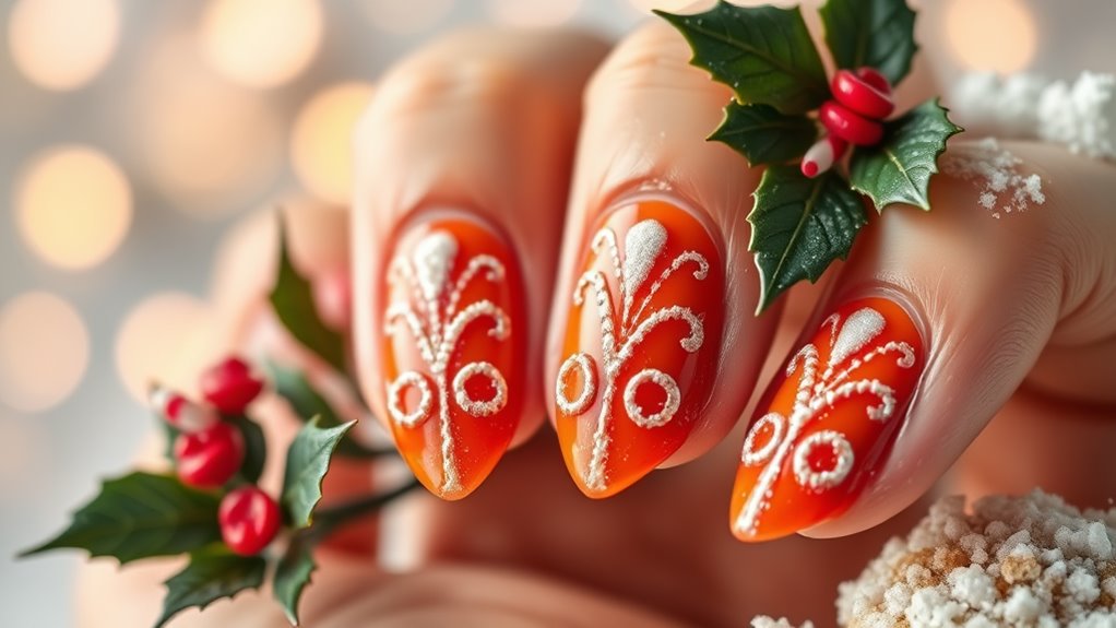 Gingerbread Nails- Sweet Holiday Magic