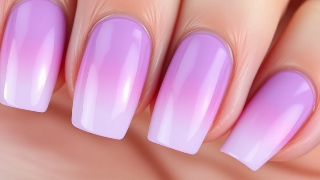 Gradient Ombre Nails- Perfectly Faded