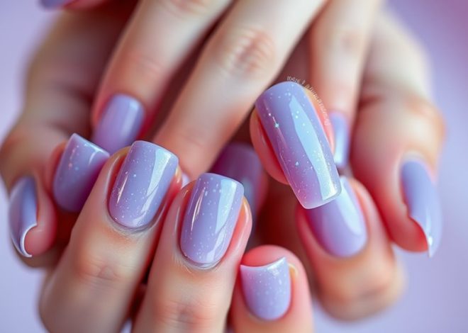 Lavender Purple Nails That Look Dreamy