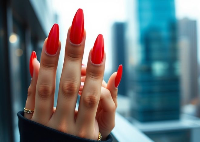 Lipstick Nails- A Bold New Shape for Fashionistas