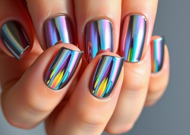 Mirror Chrome Nails- Reflect Your Style