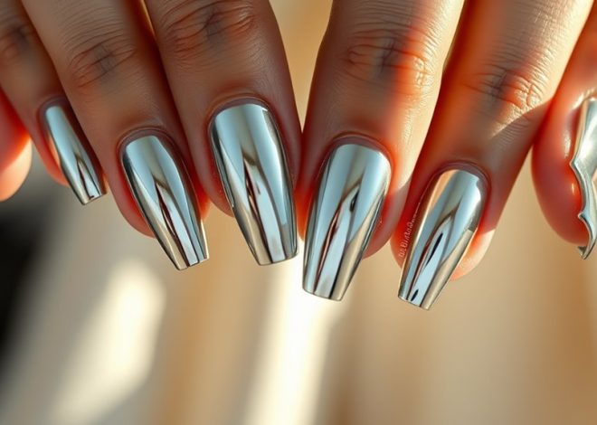 Mirror Chrome Nails That Shine Bright