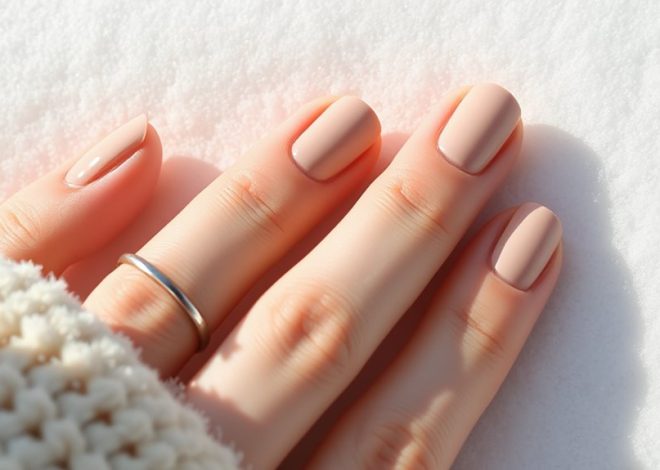 Modern Minimal Nails- Winter’s Simplistic Trend